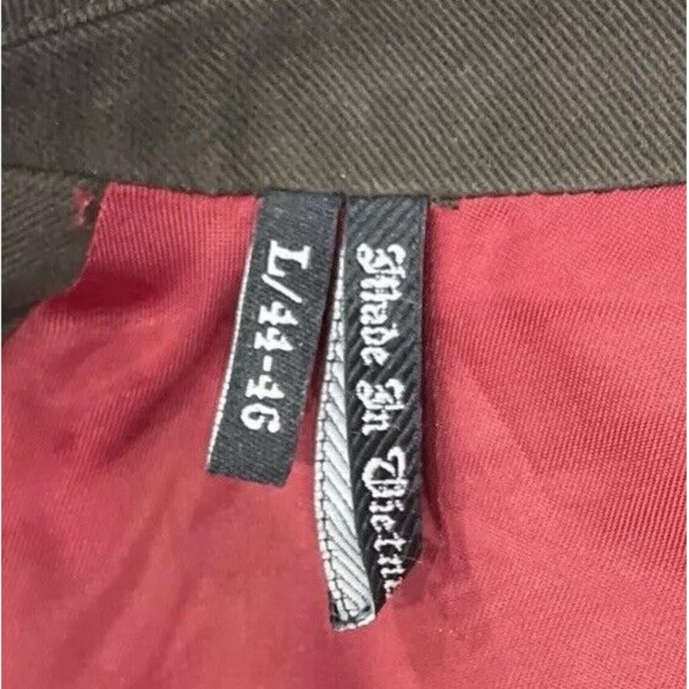 Xtreme Couture‎ Brown Jacket/ Blazer With Red Lining  Men's Size L 44-46 - Picture 6 of 11